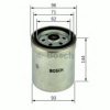 BOSCH 1 457 434 407 Fuel filter